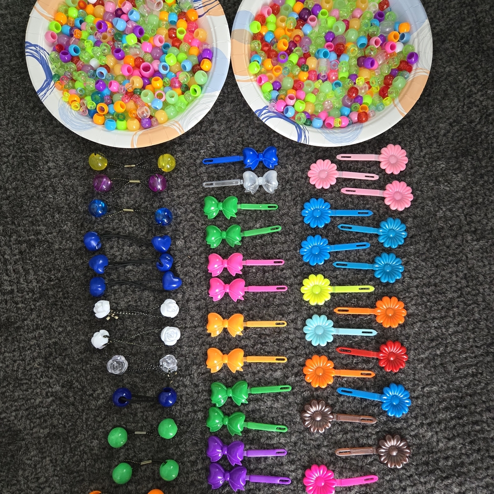 Colorful Kids Hair Accessories Set